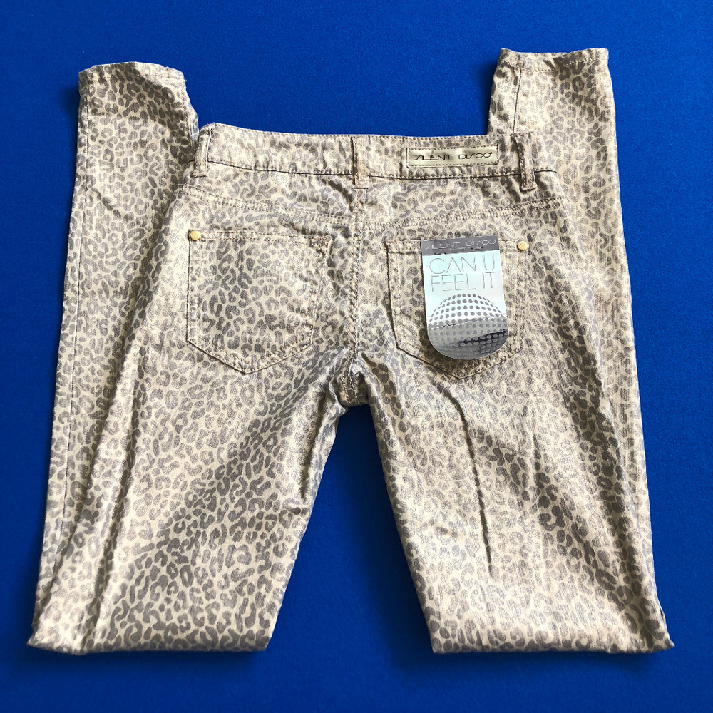 Animal Print Skinny Jeans - Picture 3 of 5